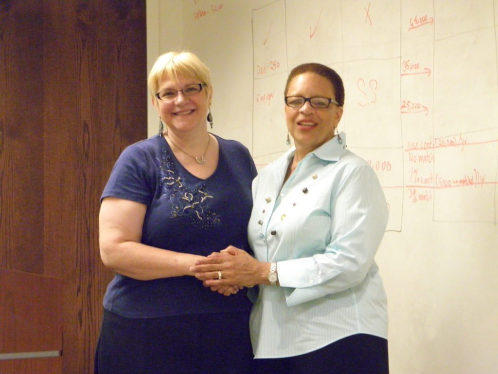 Erica D'Alesandro MSRN President January through May, 2016.  Karen Yarn, MSRN President June through December, 2016