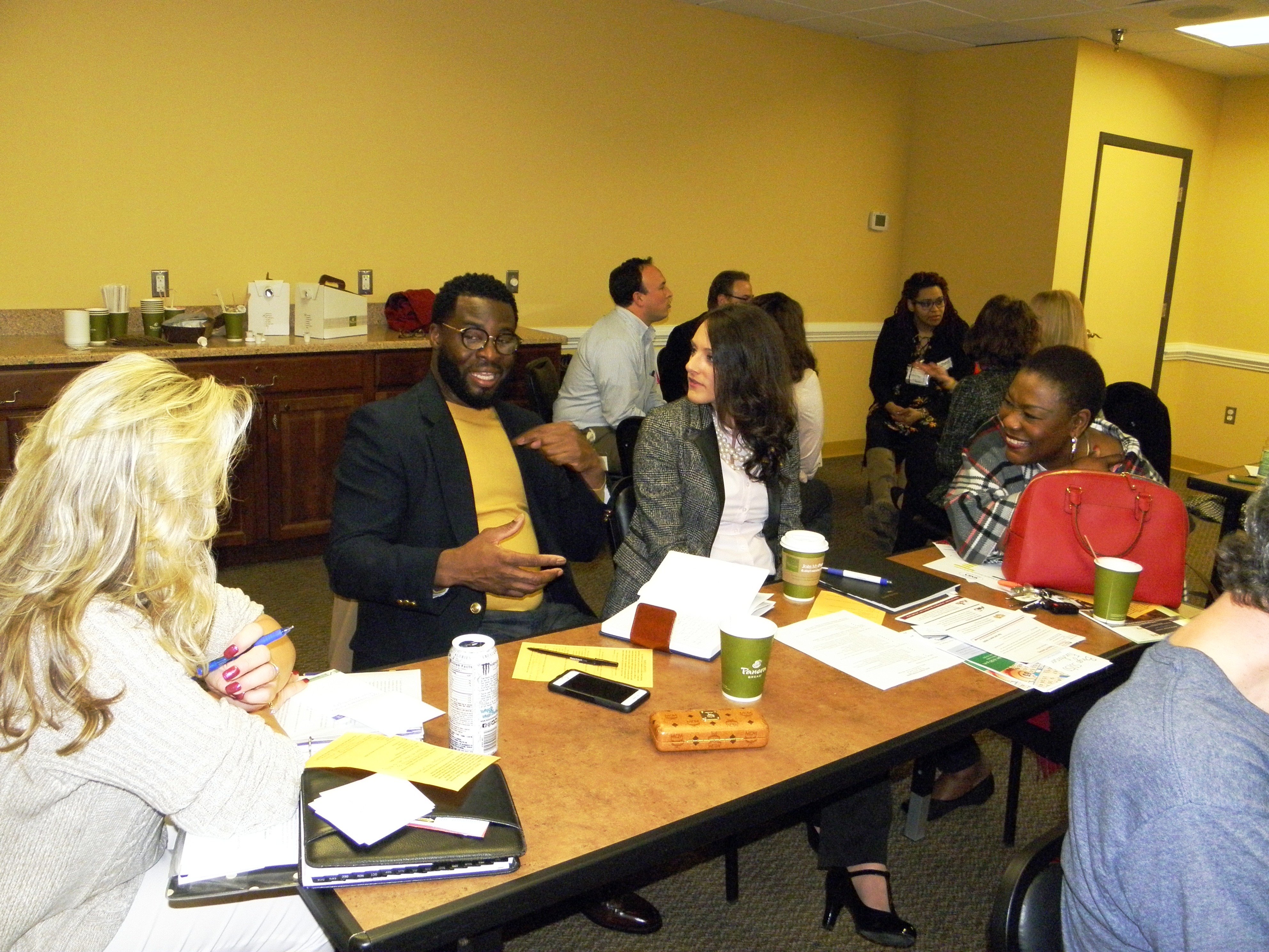 March 5, 2018 LtoR: Part of Sherry Rush, Karl Douglass, Elizabeth Boyle and Anna Saka.