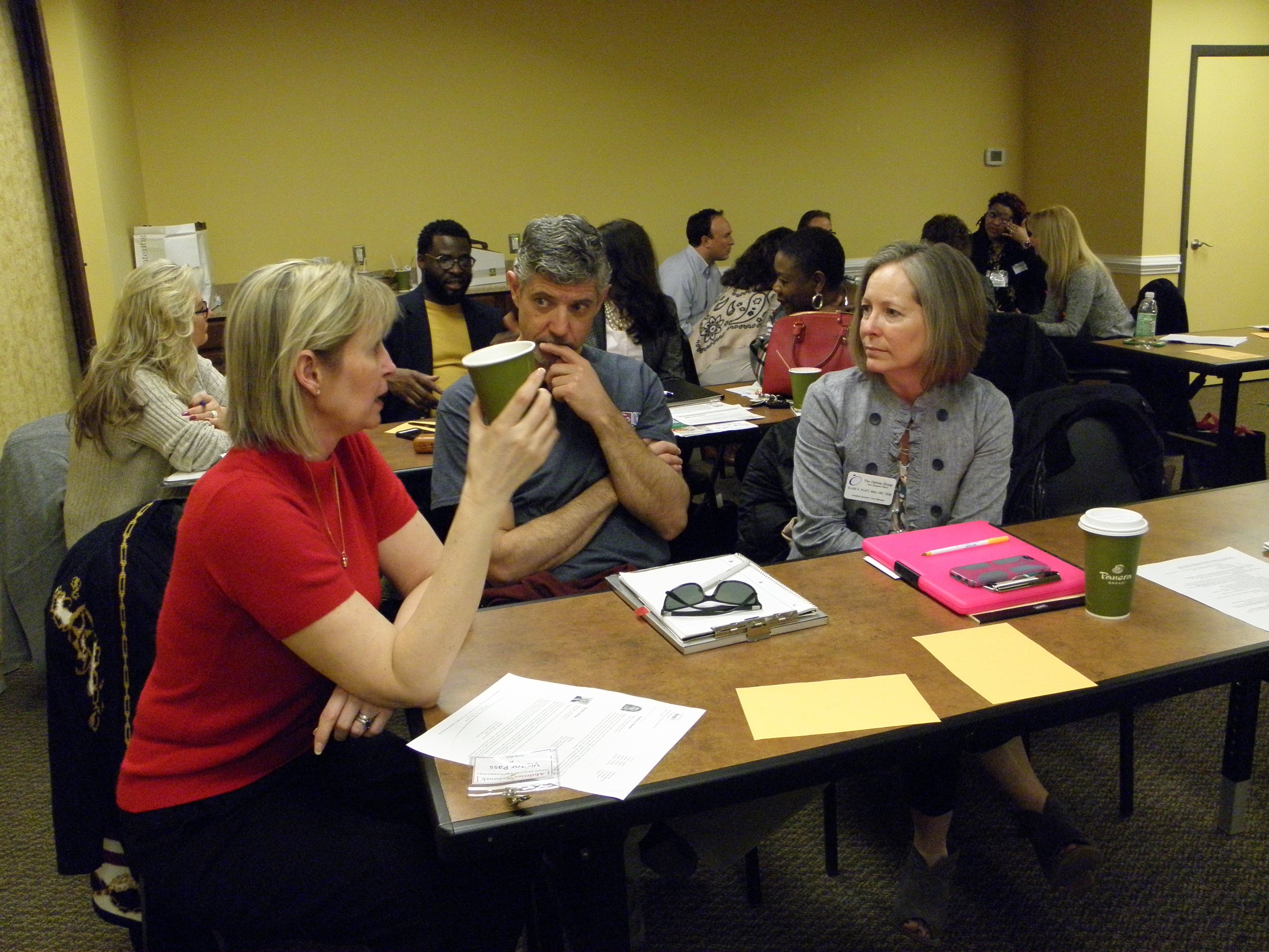 March 5, 2018 LtoR: Cindy Stevens, Craig Vacovsky and Ellen Platt.